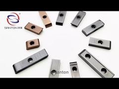 K15 Insertores WC de grãos finos Mecânica de ferro fundido arrefecido 91.5HRA Insertores de moagem de carburo