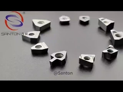 Torção áspera Moagem de alimentação alta inserções 90,4 HRA Processamento de buracos profundos