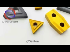 CNC K05 CVD revestido PeelingInserts para fazer o buraco de carburo sólido