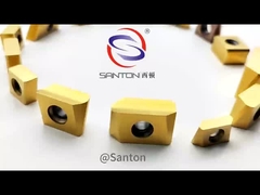 P25 Introduções de moagem indexáveis ISO9001 Introduções de moagem de carburo cinza preto-púrpura