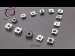 Resistência a poços e inserções de carburo CNC de alto desempenho com revestimento para aço ou aço inoxidável