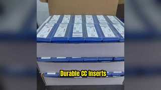 Pastilhas de Metal Duro CC: Aumente a Eficiência