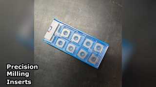 Pastilhas para fresamento de metal duro: precisão e durabilidade