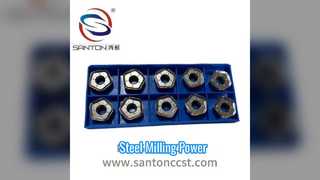 Inserções de trituração PNGG120530 CJY de aço inoxidável