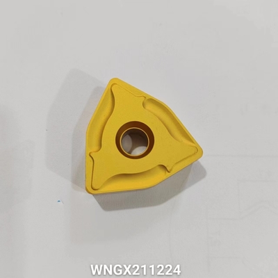 comprar Dureza 91.8 HRA Insertos de carburo cimentado revestidos não revestidos 3pcs/caixa para usinagem de precisão online manufacture
