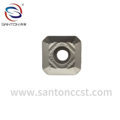 Tecnologia de acabamento de superfície de solo de precisão e revestimento de prata para inserções revolucionárias de carburo CNC