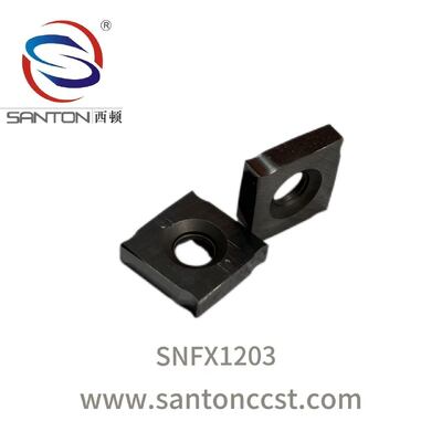 comprar Insertores de carburo de corte de fresagem revestido CVD resistentes ao desgaste de três bordas para fresagem CNC online manufacture