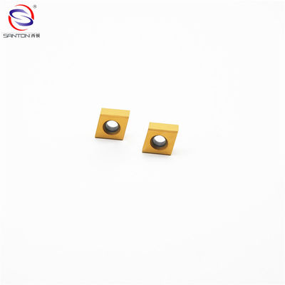 Bom preço. Pastilhas de metal duro indexáveis YG8 91,5 HRA Aço de alto manganês Revestimento CVD on-line