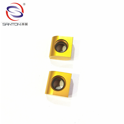 comprar As inserções de trituração Indexable Roughing para CVD de aço inoxidável PVD revestiram online manufacture