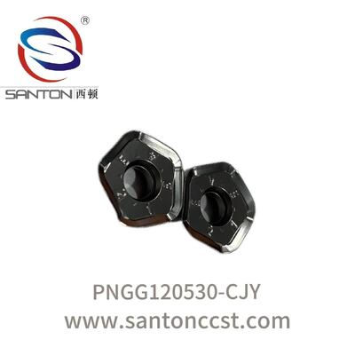 Bom preço. Inserções de moagem de alimentação com dureza de 90,5 HRA e grau P30 para processamento de aço inoxidável on-line